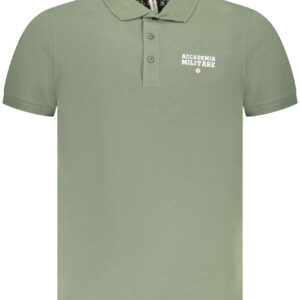 ACCADEMIA MILITARE POLO MANICHE CORTE UOMO VERDE