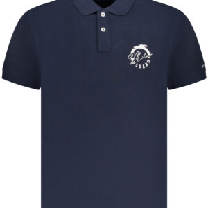 TRUSSARDI POLO MANICHE CORTE UOMO BLU