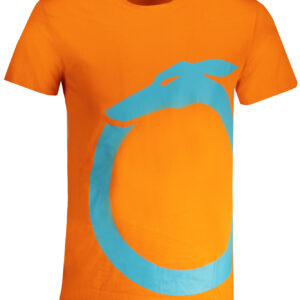 TRUSSARDI T-SHIRT MANICHE CORTE UOMO ARANCIO