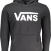 VANS FELPA SENZA ZIP BAMBINO NERO