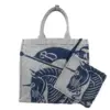 Navy EKD Canvas Tote Bag With Coin Pouch