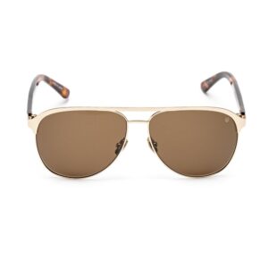 Gold Haircalf Sunglasses