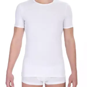 White Cotton Men T-Shirt