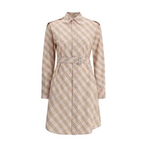 Archive Check midi Dress