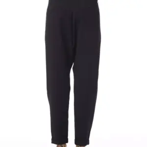 Black Polyester Women Pant
