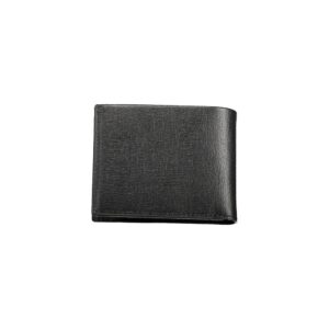 Black Polyester Men Wallet