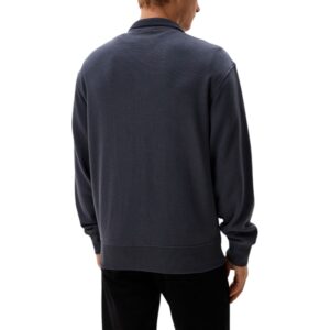 Gray Recycled Cotton Cardigan