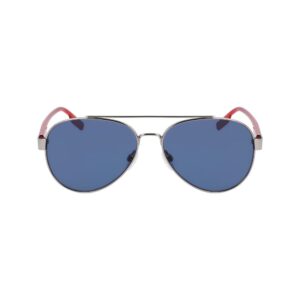 Gray Metal Sunglasses