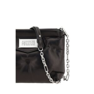 Quilted leather Pouch Bag