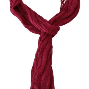 Bordeaux Elegance Foulard Shawl Scarf
