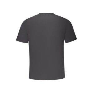 Black Cotton Men T-Shirt