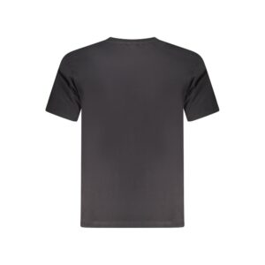 Black Cotton Men T-Shirt