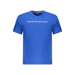 Blue Cotton Men TShirt