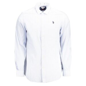 Light Blue Cotton Men Shirt