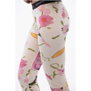 Floral Print Sheer Leggings