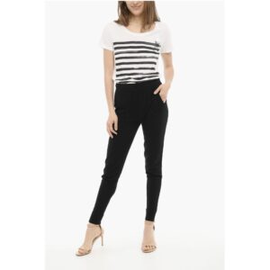 Cotton SUMMER Leggings with Side-Mesh