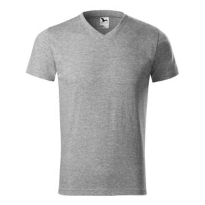 T-shirt Malfini Heavy V-neck M MLI-11112 grigio scuro melange