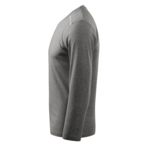 T-shirt Mafini manica lunga M MLI-11212 grigio scuro melange