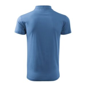 Polo blu Malfini Single J. M MLI-20215