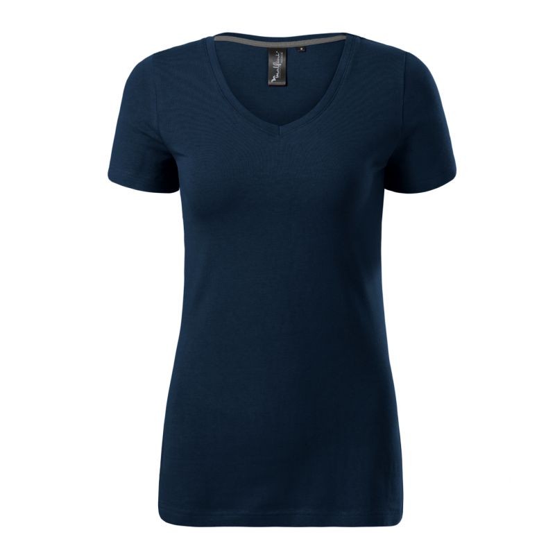 T-shirt Malfini Action V-neck W MLI-70102 blu navy