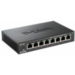D-link 8-port 10/100 metal housing desktop switch