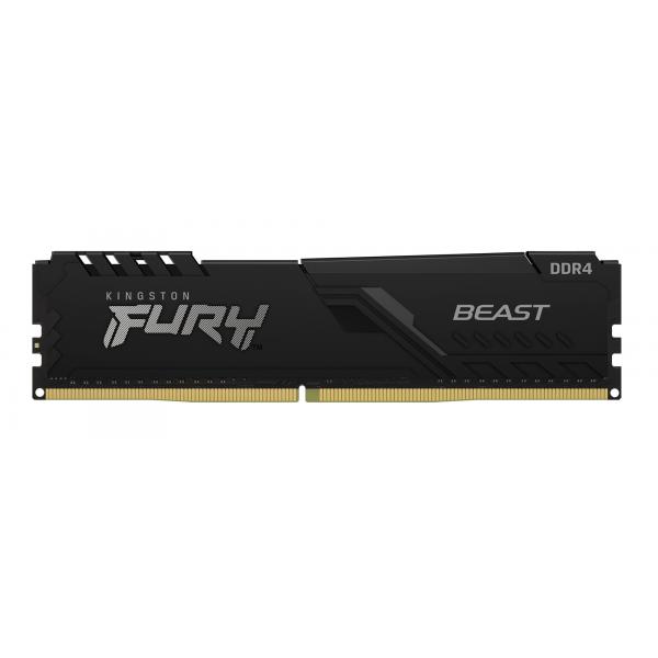 Kingston fury beast memoria ram 32gb 3200mhz ddr4 cl16 dimm black