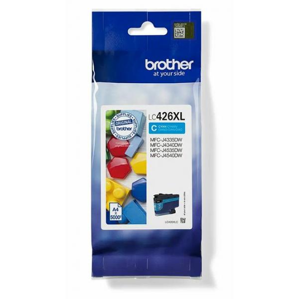 Brother lc426cxl cartuccia ink jet ciano alta capacita` per mfc-j4335dwxl, mfc-j4340dw, 4540dw 6.000 pagine