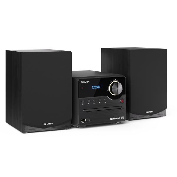 Sharp xl-b517d microsistema audio per la casa nero
