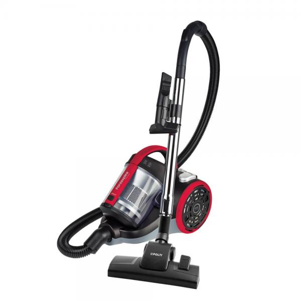 Polti forzaspira c110 aspirapolvere senza sacco 800 w 2 lt colore rosso nero