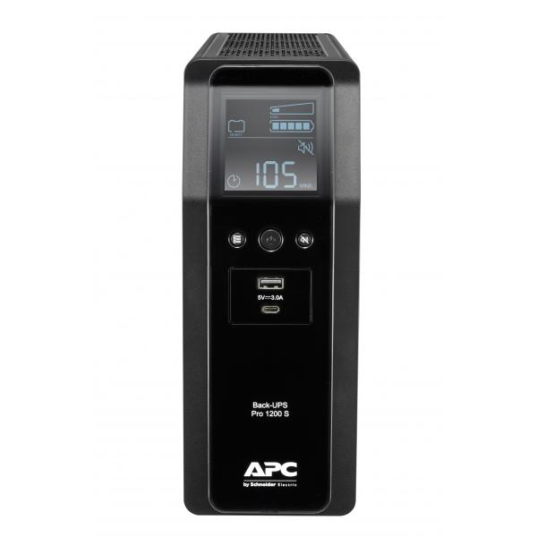 Apc back ups pro br 1200va gruppo di continuita` ups a linea interattiva 720w 8 prese ac