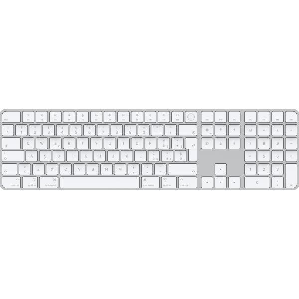 Apple magicÂ keyboard conÂ touchÂ id eÂ tastierino numerico per mac con chip apple italiano argento