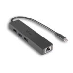 I-tec advance c31gl3slim hub di interfaccia usb 3.0 type-c 5000mbit/s nero