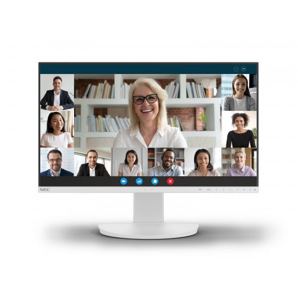 Nec multisync ea272f 27 led ah-ips formato 16:9 contrasto 1.300:1 1xhdmi 1xdisplay port 5xusb colore bianco garanzia italia