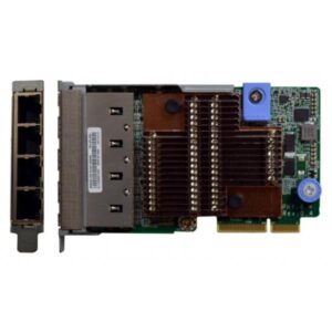 Lenovo thinksystem 7zt7a00549 scheda di rete 4 porte lan rj-45 10/100/1000/10000 mbps interfaccia pci express