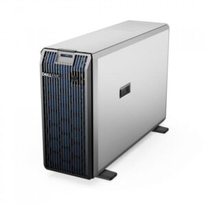 Dell poweredge t350 server tower xeon e-2314 2.8ghz ram 16gb-hdd 600gb-black (57c92)