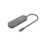 Emtec echubt650c hub usb type c con lettore si schede sd 3xporte usb -a 3.0 usb-c hdmi grey