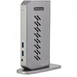 Startech.com dk30a2dhuue usb-c usb-a docking station usb-c dual monitor displayport e hdmi 4k 60hz con ethernet