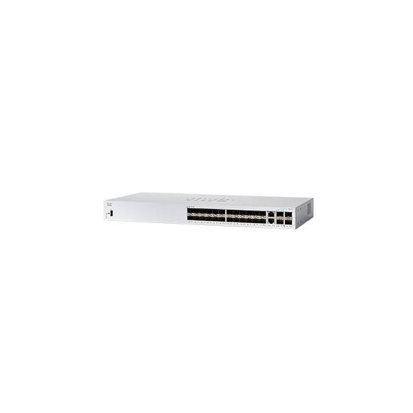 Cisco business 350 series cbs350-24s-4g-eu switch gestito l3 24 x gigabit sfp + 2 x combinazione gigabit ethernet/gigabit sfp + 2 x gigabit sfp (uplink) montabile su rack