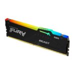 Kingston fury beast ddr5 rgb 16gb 5200mt-s ddr5 cl40 dimm memoria gaming per computer fissi modulo singolo