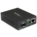 Convertitore multimediale gbe in fibra con slot sfp aperto