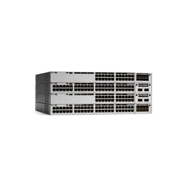 Cisco catalyst c9300l-48pf-4x-e network essential switch gestito l3 48 x 10/100/1000 (poe+) + 4 x 10 gigabit sfp+ (uplink) poe+ (890 w) montabile su rack