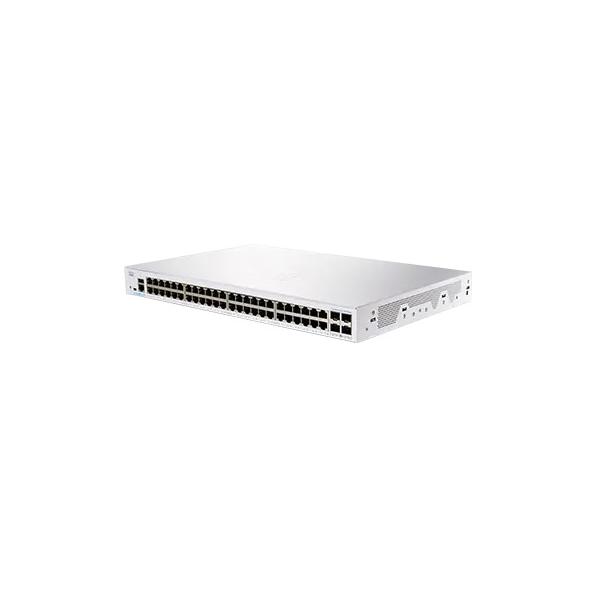 Cisco cbs250-48t-4g-eu switch di rete gestito l2-l3 gigabit ethernet 10-100-1000 argento
