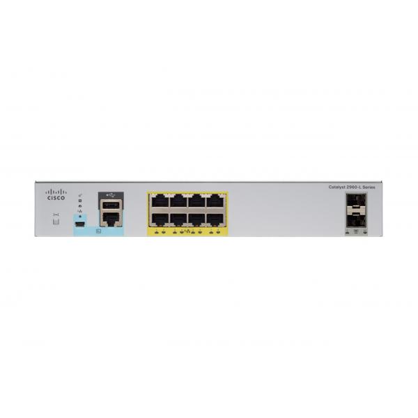 Cisco catws-c2960cx-8pc-l switch gestito 8 porte lan rj-45 10/100/1000 mbps poe colore bianco