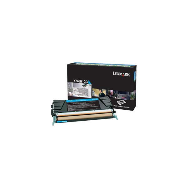 Lexmark x748 toner ciano per stampanti laser lexmark