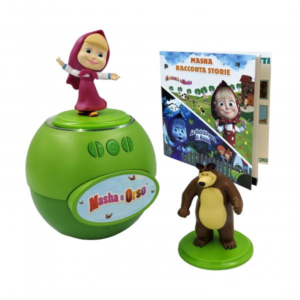 Simba masha racconta storie cassa speaker con 2 personaggi e 24 storie