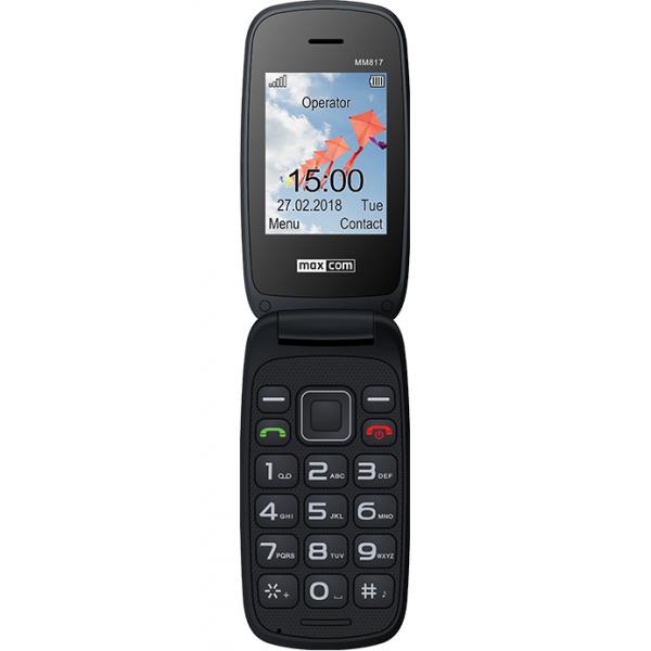 Maxcom mm817 2.4`` 78gr nero telefono per anziani