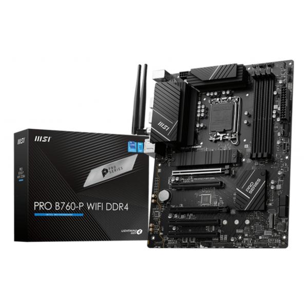 Msi pro b760-p wifi ddr4 scheda madre lga 1700 micro at