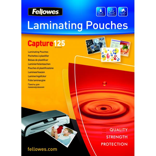 Fellowes leonardi cf100 pouches lucide capture 125 a4