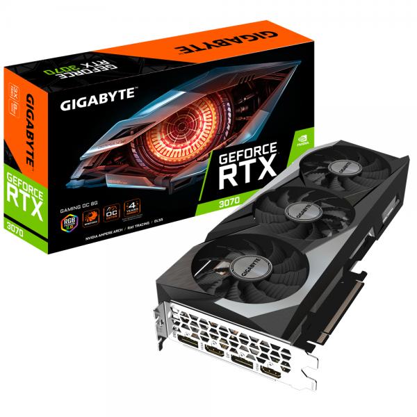 Gigabyte geforce rtx 3070 gaming oc 8g (rev. 2.0) nvidia 8 gb gddr6