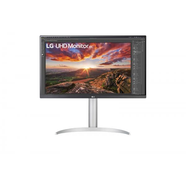 Lg 27up850np-w 27 led ips 3840x2160 16:9 5ms 400 cdm, pivot, usb-c dock, dp/hdmi